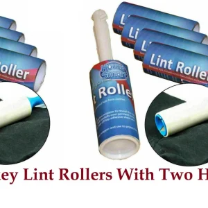 10 x Rolls Lint Remover Roller Fluff Pet Hair Clothes Refill Sticky Brush Dust