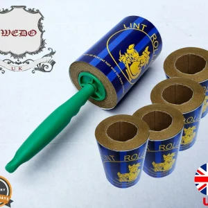 20M/5M Jumbo Sticky Lint Roller and Refill for Dust Fluff Pet Hair removal uk
