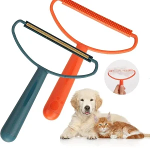 Pack of 2 - Pet Dog Cat Hair Removal Brush Removing Hair Roller for Dogs Cats
